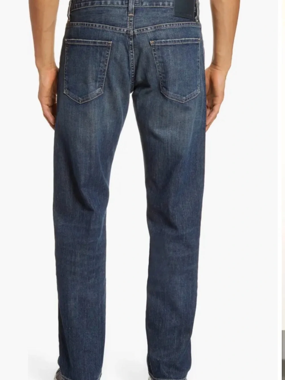 Citizens Of Humanity Men's Core Slim Straight Jeans in Dark Blue Wash Size 32
